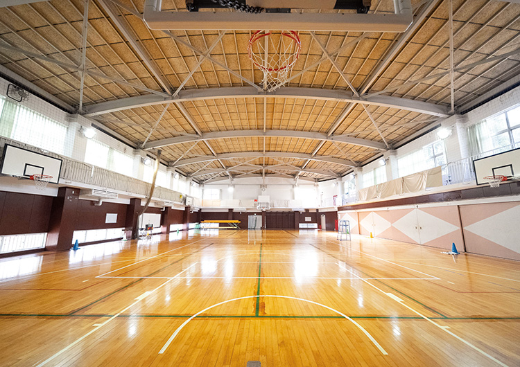 体育館の写真